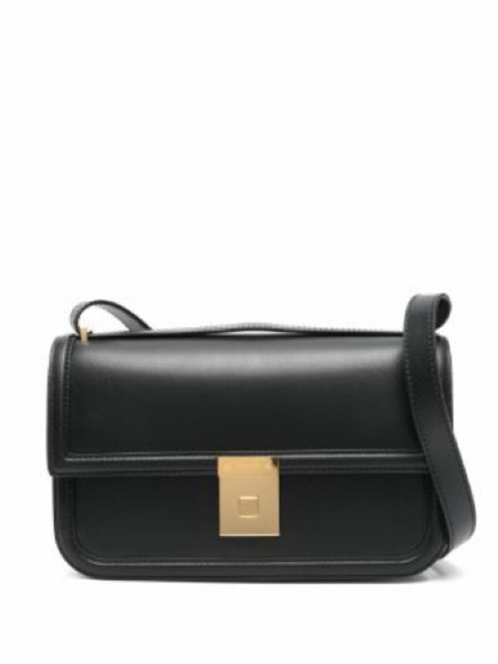 Demellier London Paris Crossbody in Black Smooth